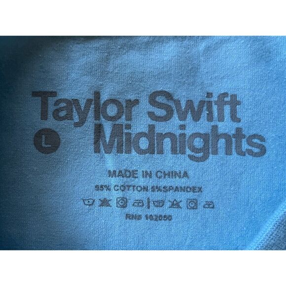 Taylor Swift Midnights Too Soft for All Of It T Shirt Tee  Women's Size Large - Picture 4 of 7